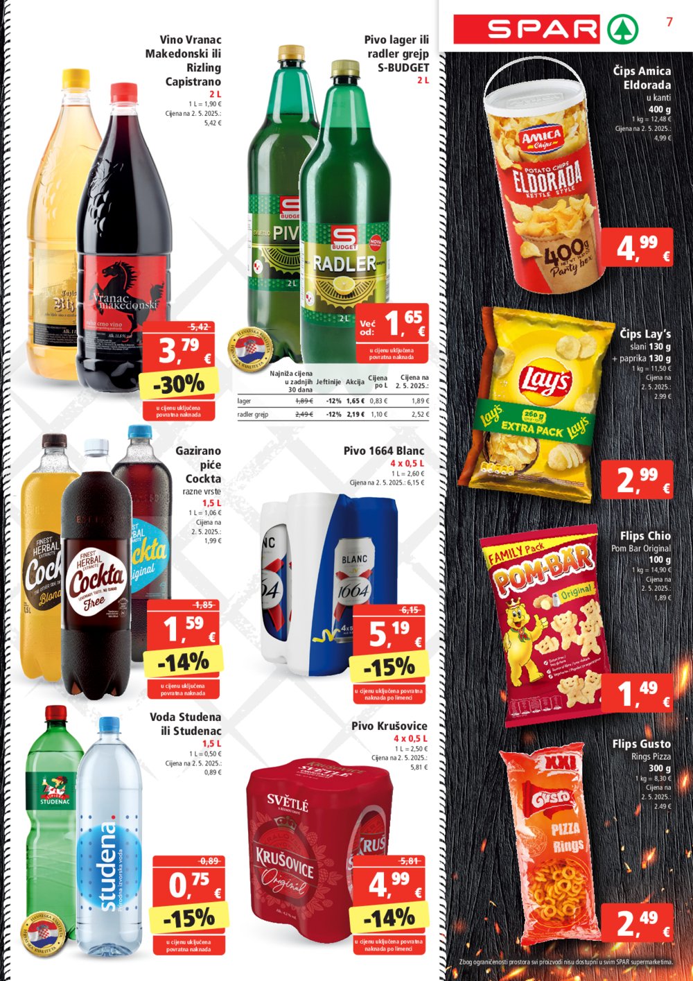 SPAR katalog Akcija 09.07.-15.07.2025.