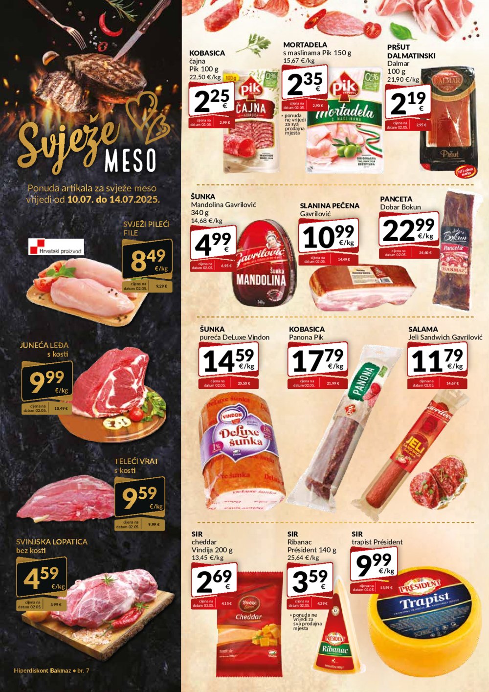 Bakmaz katalog Akcija 10.07.-16.07.2025.