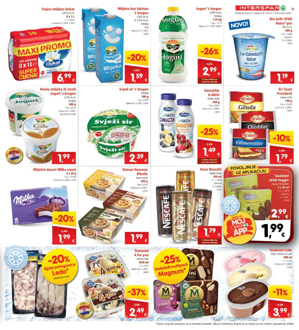 INTERSPAR katalog Akcija 16.07.-22.07.2025.