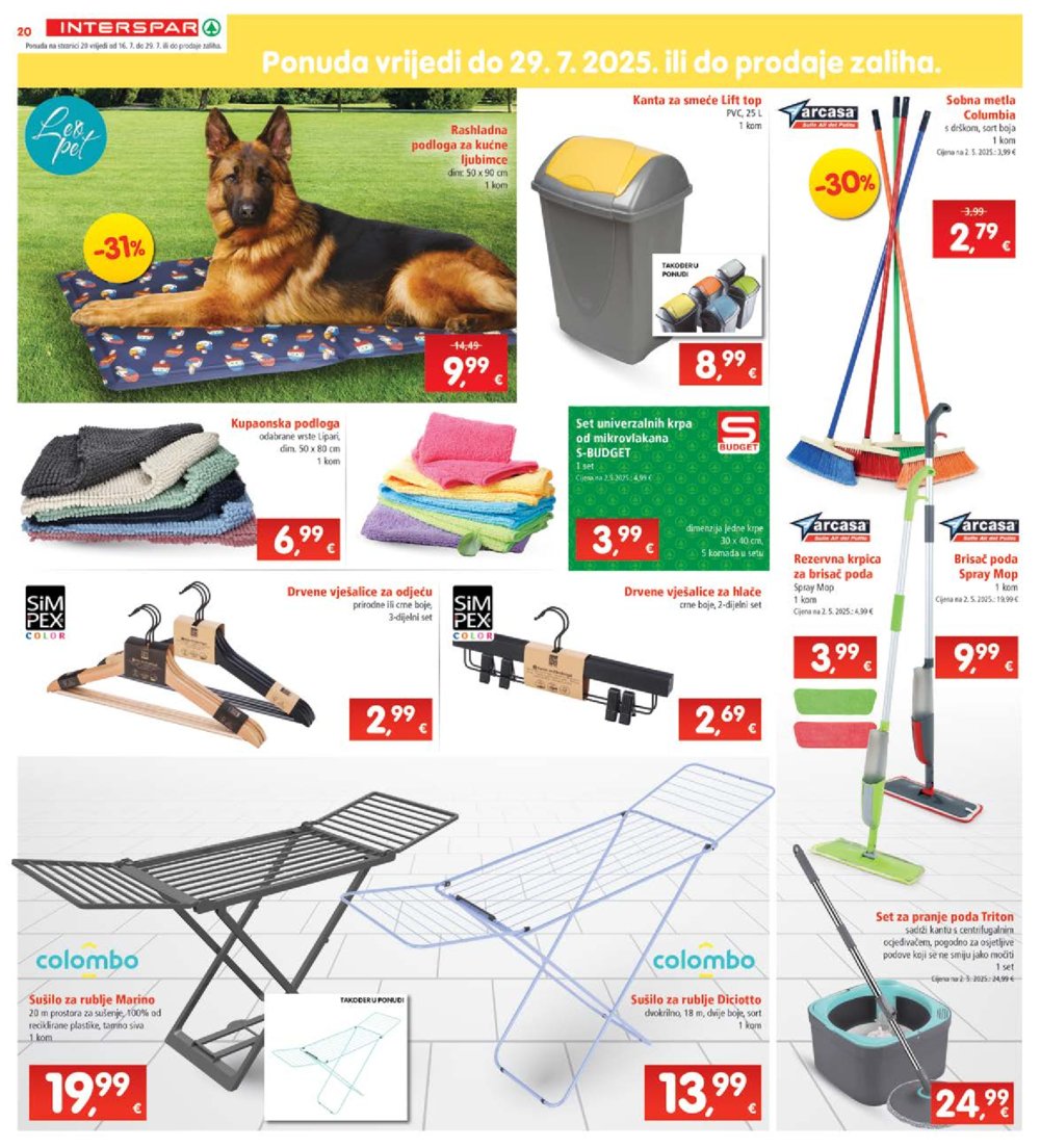 INTERSPAR katalog Akcija 16.07.-22.07.2025.