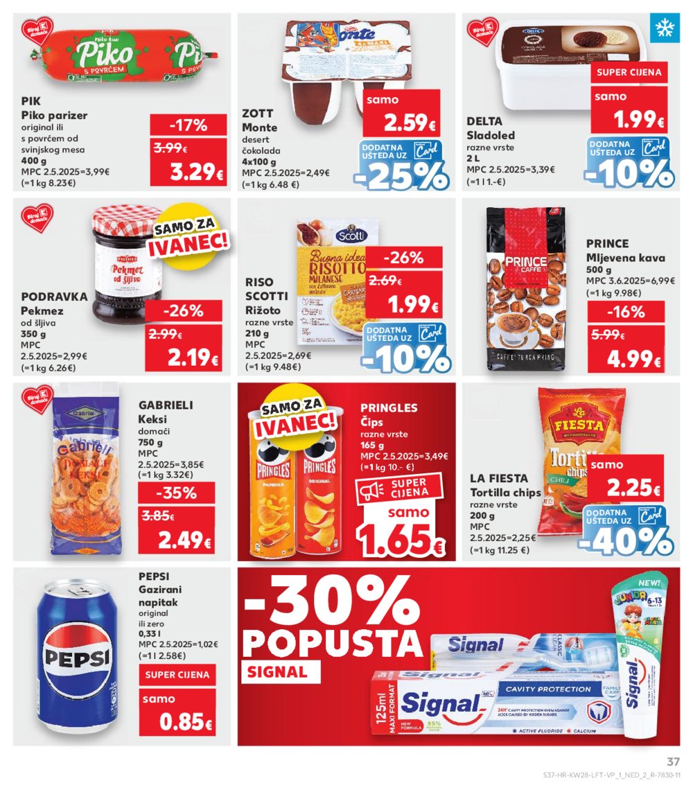 Kaufland katalog Akcija 09.07.-15.07.2025. Ivanec
