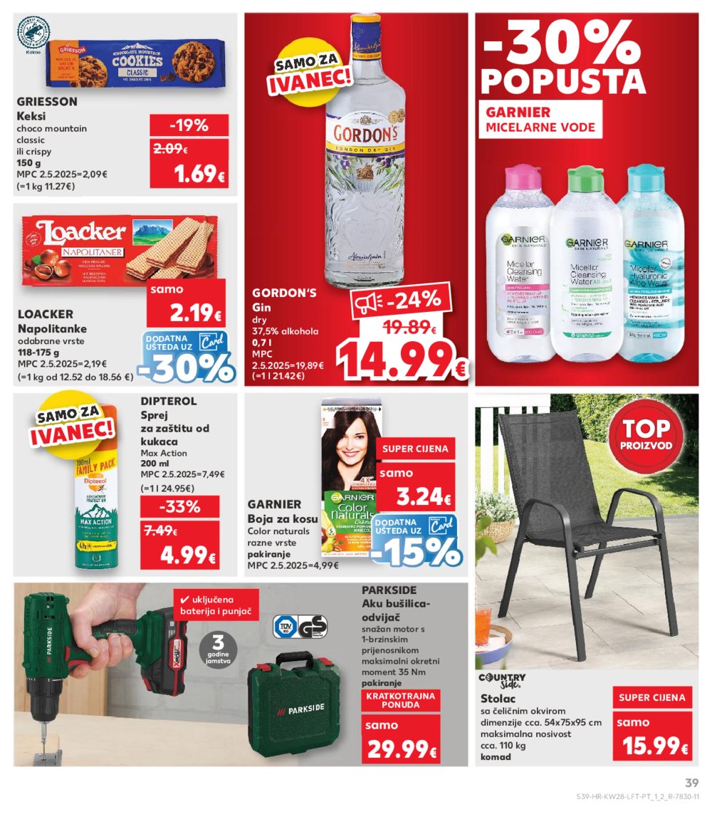 Kaufland katalog Akcija 09.07.-15.07.2025. Ivanec