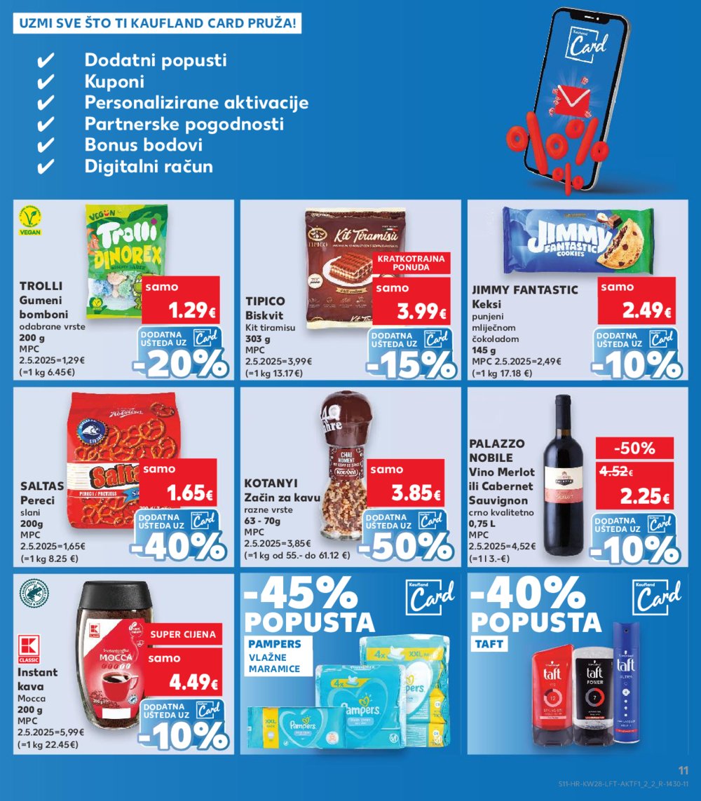 Kaufland katalog Akcija 09.07.-15.07.2025. VG, Po, Ro, Vo, Vu, DS, Ma