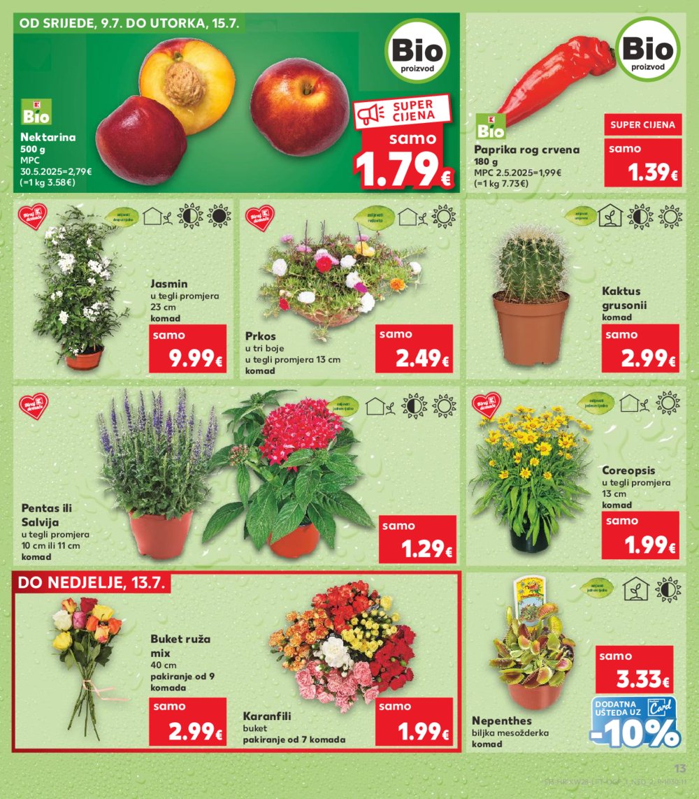 Kaufland katalog Akcija 09.07.-15.07.2025. VG, Po, Ro, Vo, Vu, DS, Ma