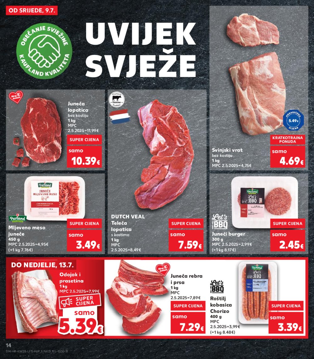Kaufland katalog Akcija 09.07.-15.07.2025. VG, Po, Ro, Vo, Vu, DS, Ma