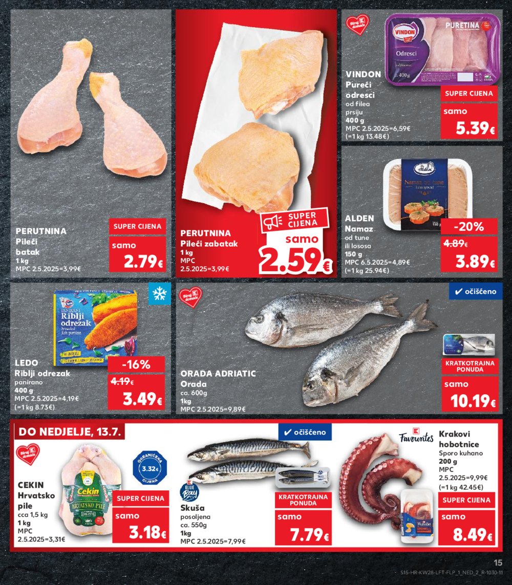 Kaufland katalog Akcija 09.07.-15.07.2025. VG, Po, Ro, Vo, Vu, DS, Ma