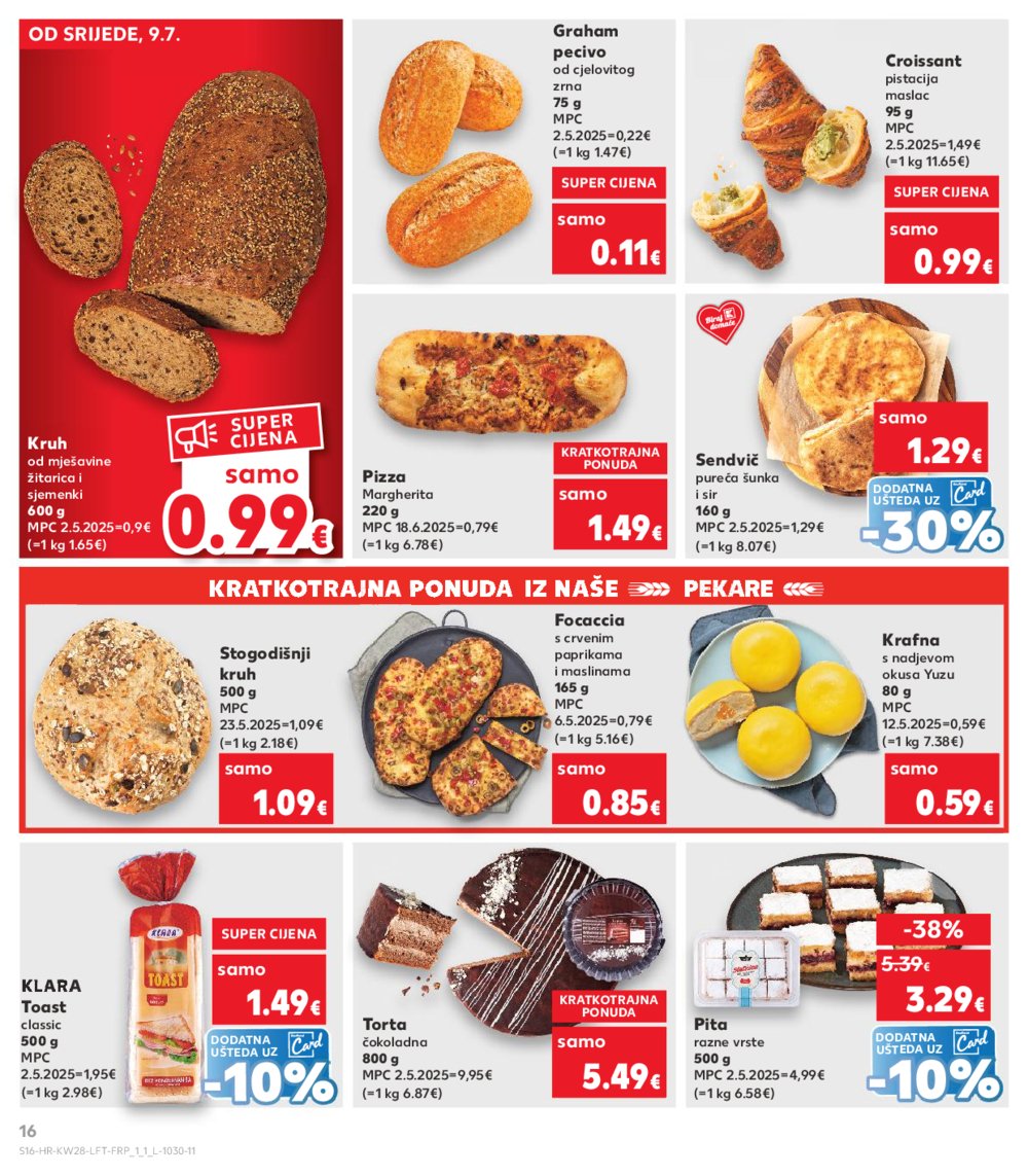 Kaufland katalog Akcija 09.07.-15.07.2025. VG, Po, Ro, Vo, Vu, DS, Ma
