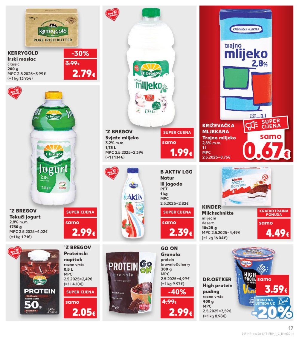 Kaufland katalog Akcija 09.07.-15.07.2025. VG, Po, Ro, Vo, Vu, DS, Ma