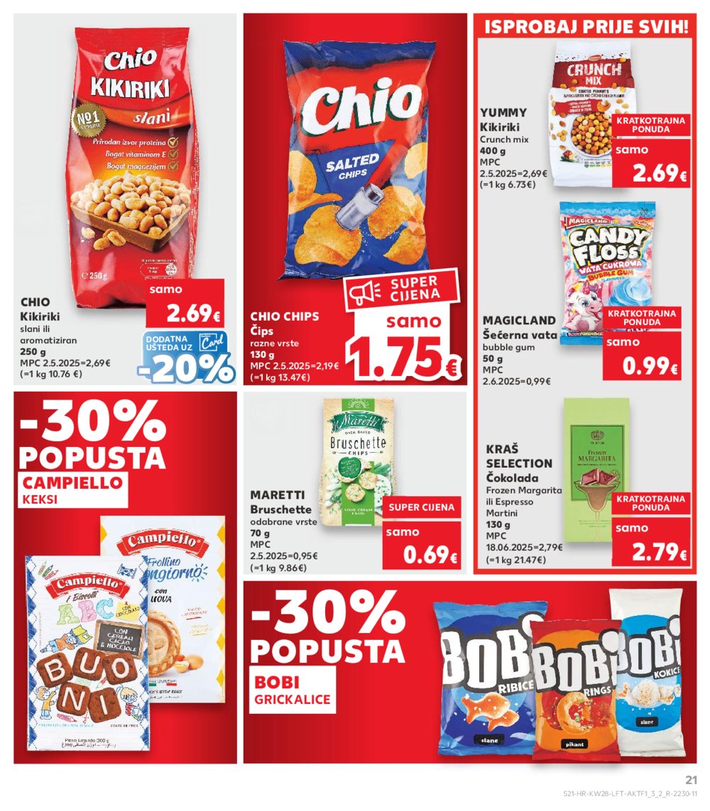 Kaufland katalog Akcija 09.07.-15.07.2025. VG, Po, Ro, Vo, Vu, DS, Ma