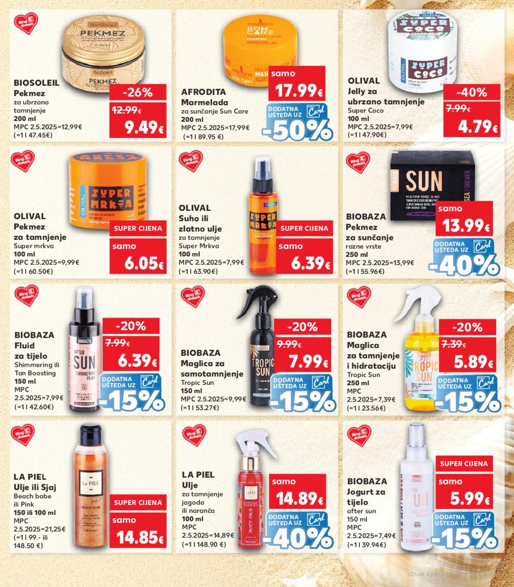 Kaufland katalog Akcija 09.07.-15.07.2025. VG, Po, Ro, Vo, Vu, DS, Ma