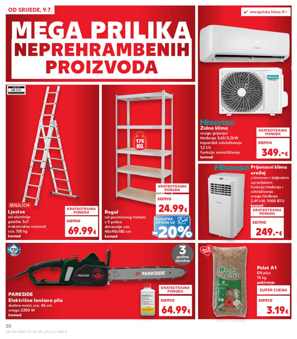 Kaufland katalog Akcija 09.07.-15.07.2025. VG, Po, Ro, Vo, Vu, DS, Ma