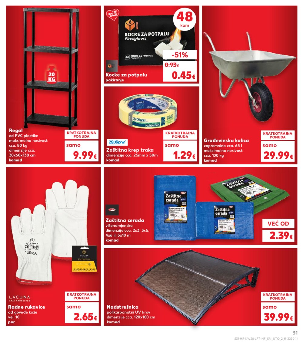 Kaufland katalog Akcija 09.07.-15.07.2025. VG, Po, Ro, Vo, Vu, DS, Ma