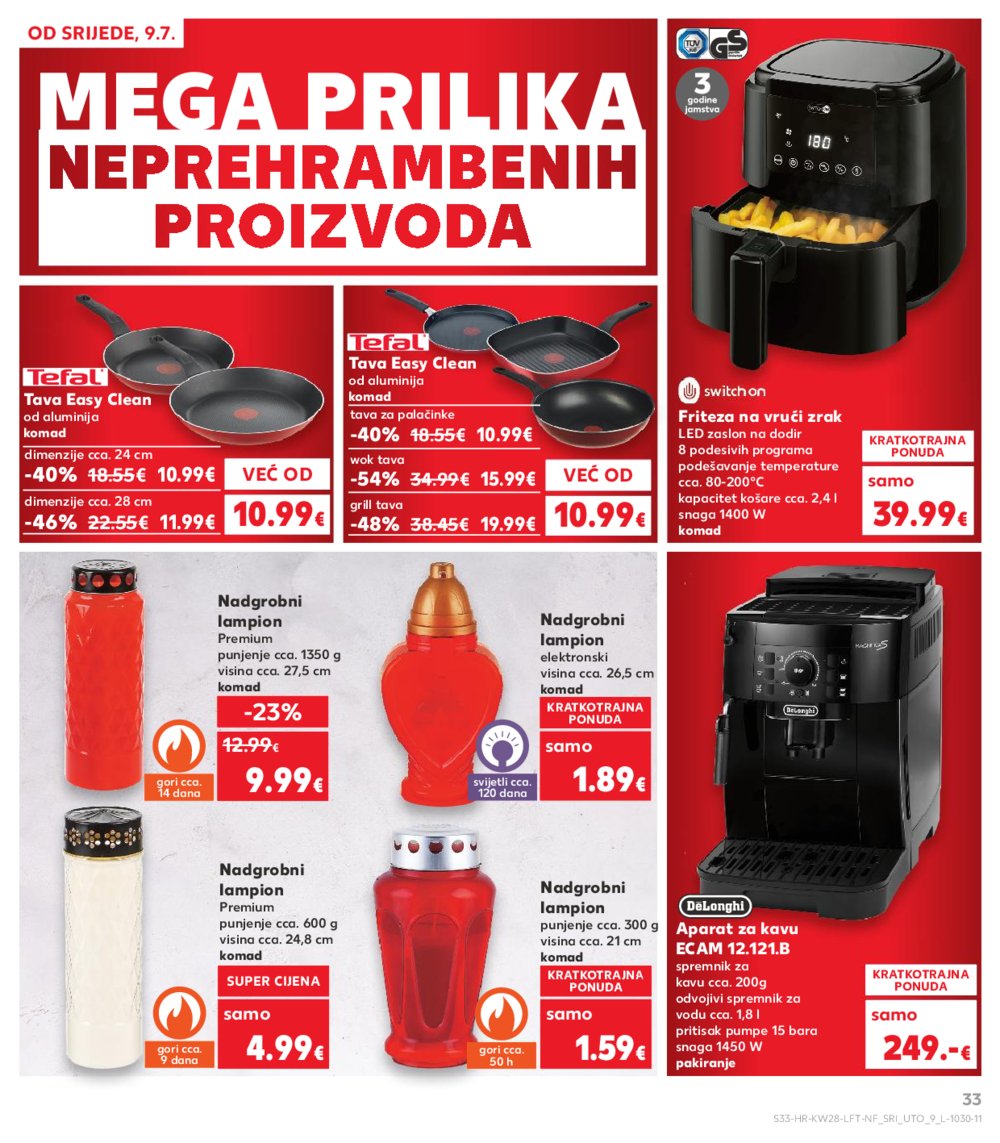 Kaufland katalog Akcija 09.07.-15.07.2025. VG, Po, Ro, Vo, Vu, DS, Ma