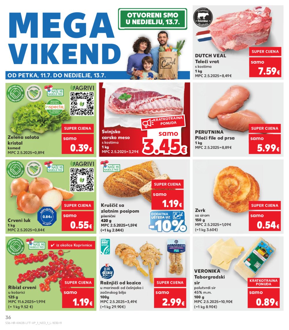 Kaufland katalog Akcija 09.07.-15.07.2025. VG, Po, Ro, Vo, Vu, DS, Ma