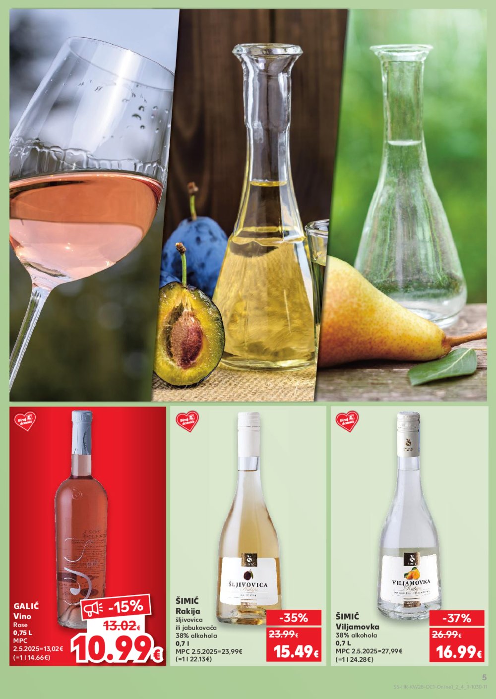 Kaufland katalog Kaufland marke 09.07.-15.07.2025. Odabrane poslovnice