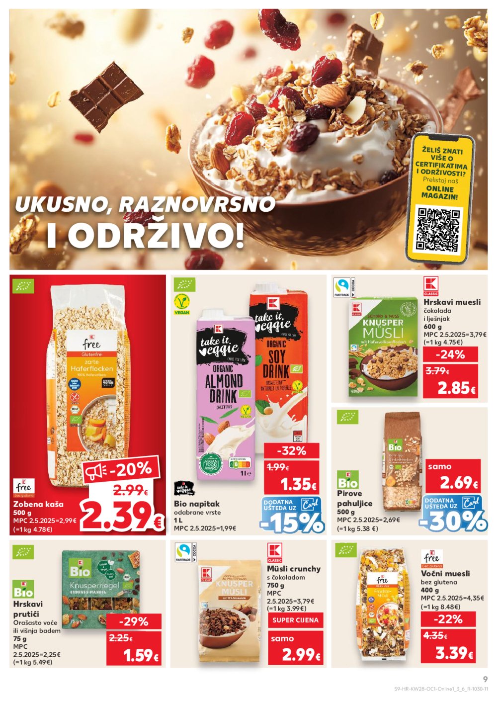 Kaufland katalog Kaufland marke 09.07.-15.07.2025. Odabrane poslovnice