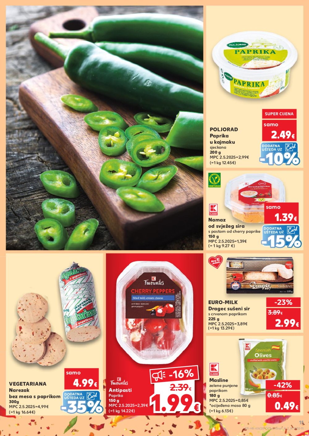 Kaufland katalog Kaufland marke 09.07.-15.07.2025. Odabrane poslovnice