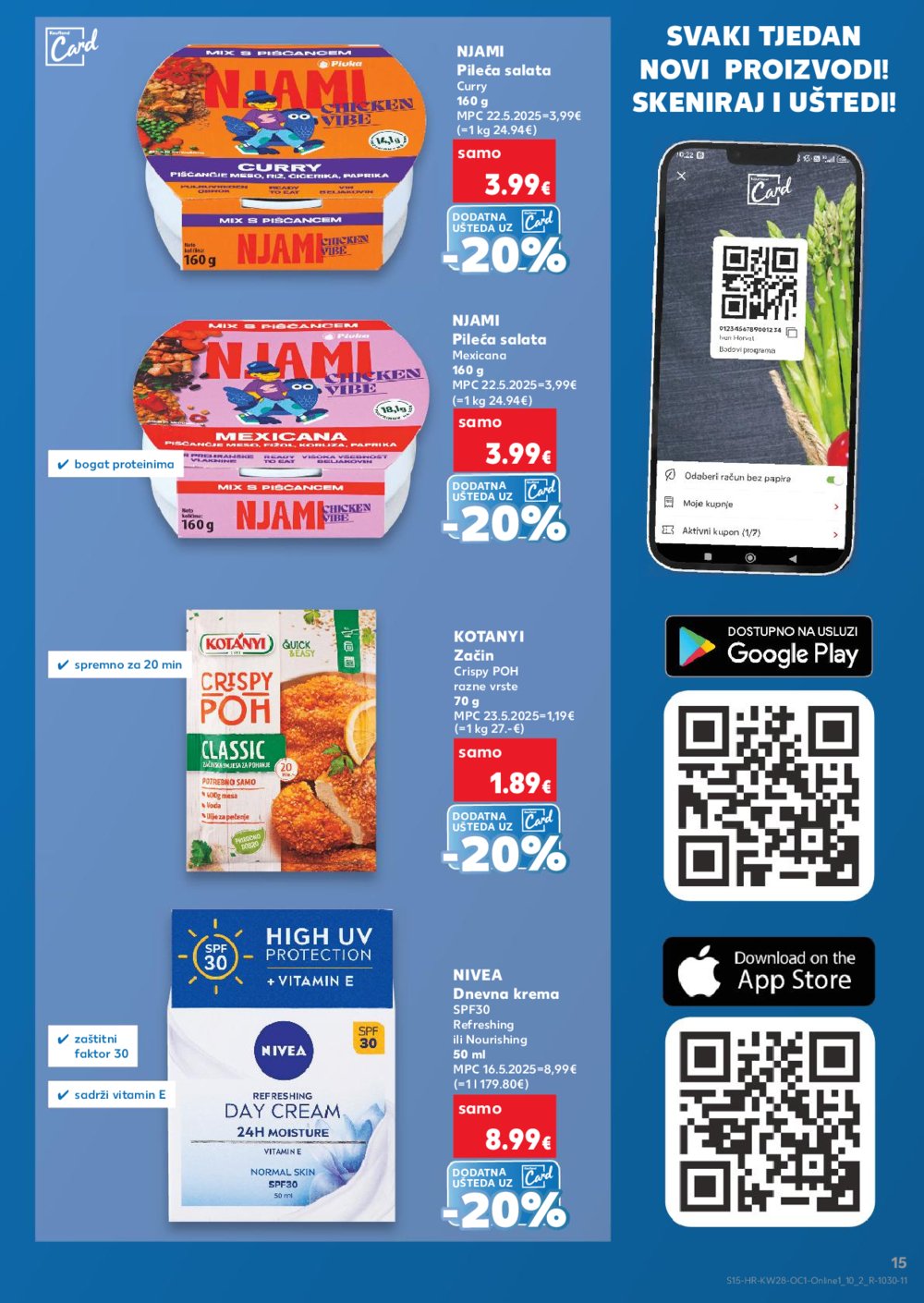 Kaufland katalog Kaufland marke 09.07.-15.07.2025. Odabrane poslovnice