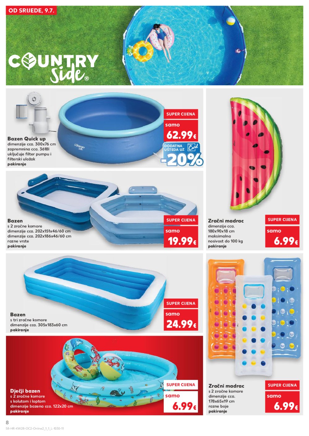 Kaufland katalog Neprehrambenih proizvoda 09.07.-15.07.2025. Odabrane poslovnice