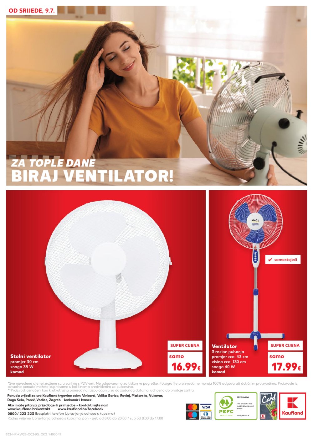 Kaufland katalog Neprehrambenih proizvoda 09.07.-15.07.2025. Odabrane poslovnice