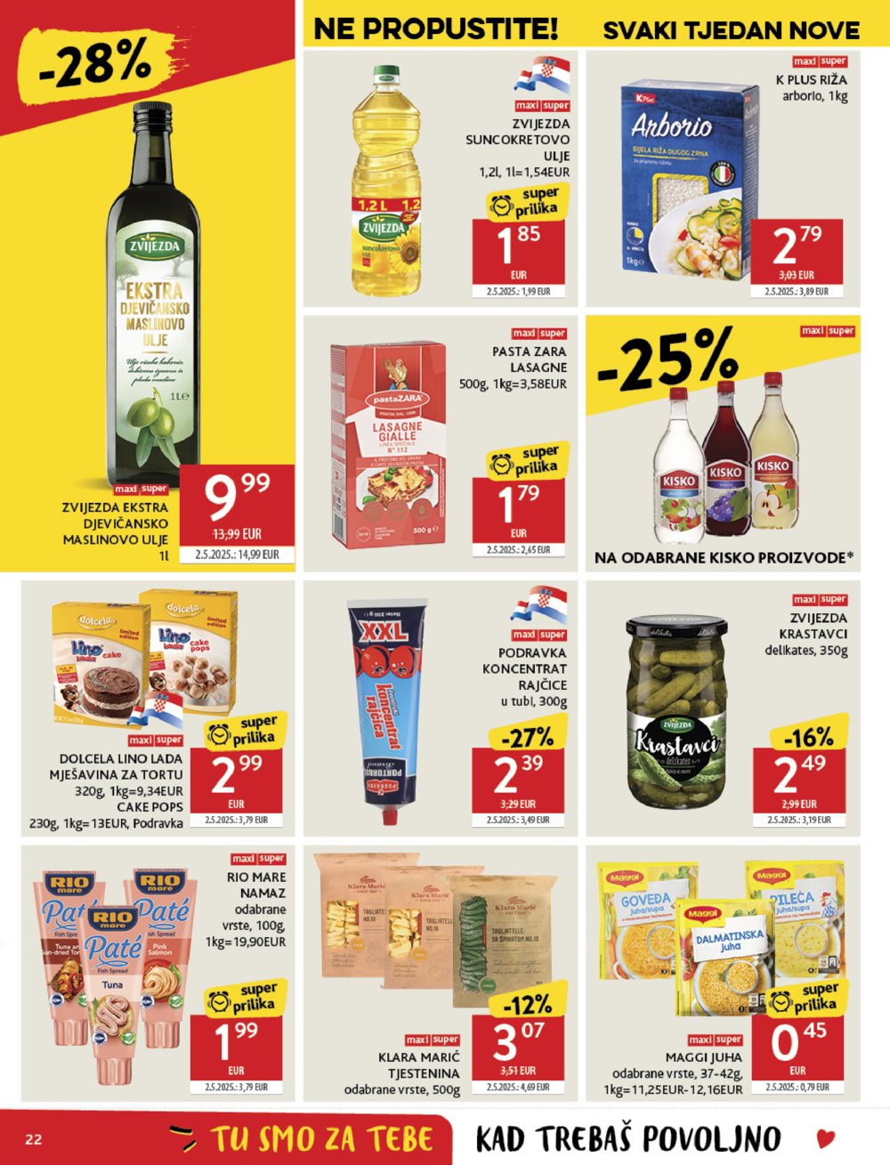 Konzum katalog Akcija 09.07. - 15.07.2025.
