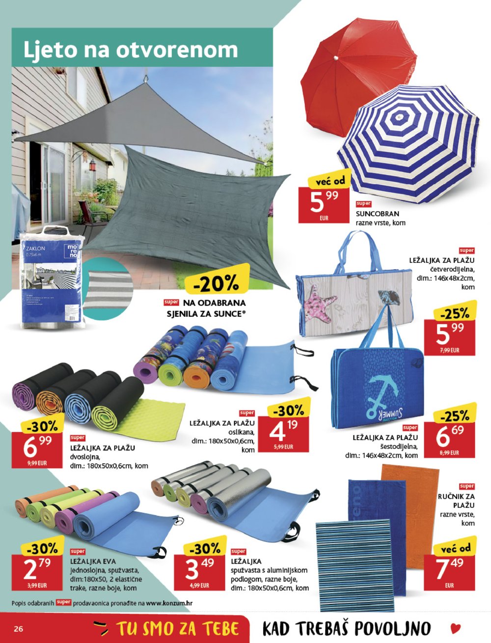 Konzum katalog Akcija 09.07. - 15.07.2025.