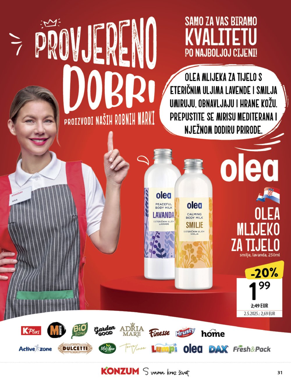 Konzum katalog Akcija 09.07. - 15.07.2025.
