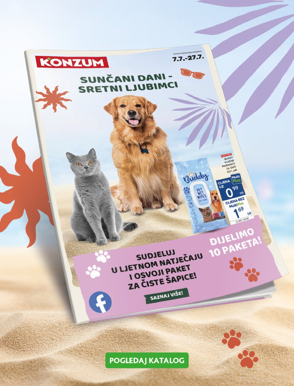 Konzum katalog Akcija 09.07. - 15.07.2025.