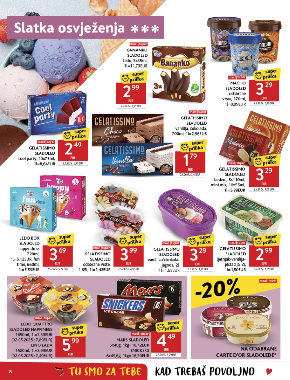 Konzum katalog Akcija 09.07. - 15.07.2025.