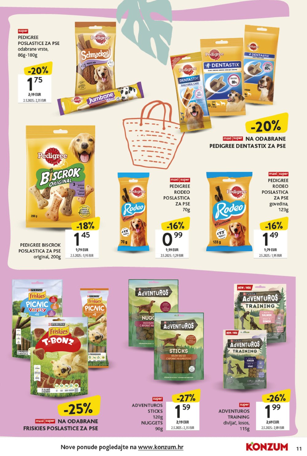 Konzum katalog Ljubimci 07.07. - 27.07.2025
