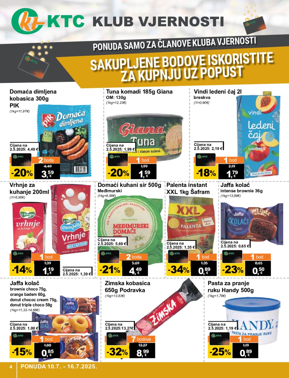 KTC katalog Široke potrošnje 10.07.-16.07.2025.