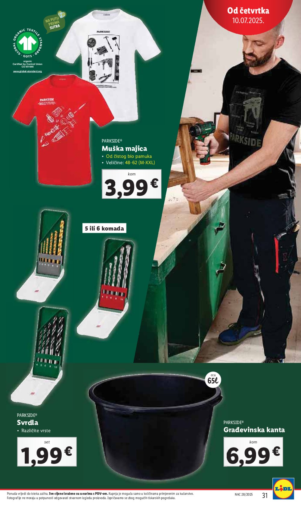 Lidl katalog Super ponuda od četvrtka 10.07.-13.07.2025.