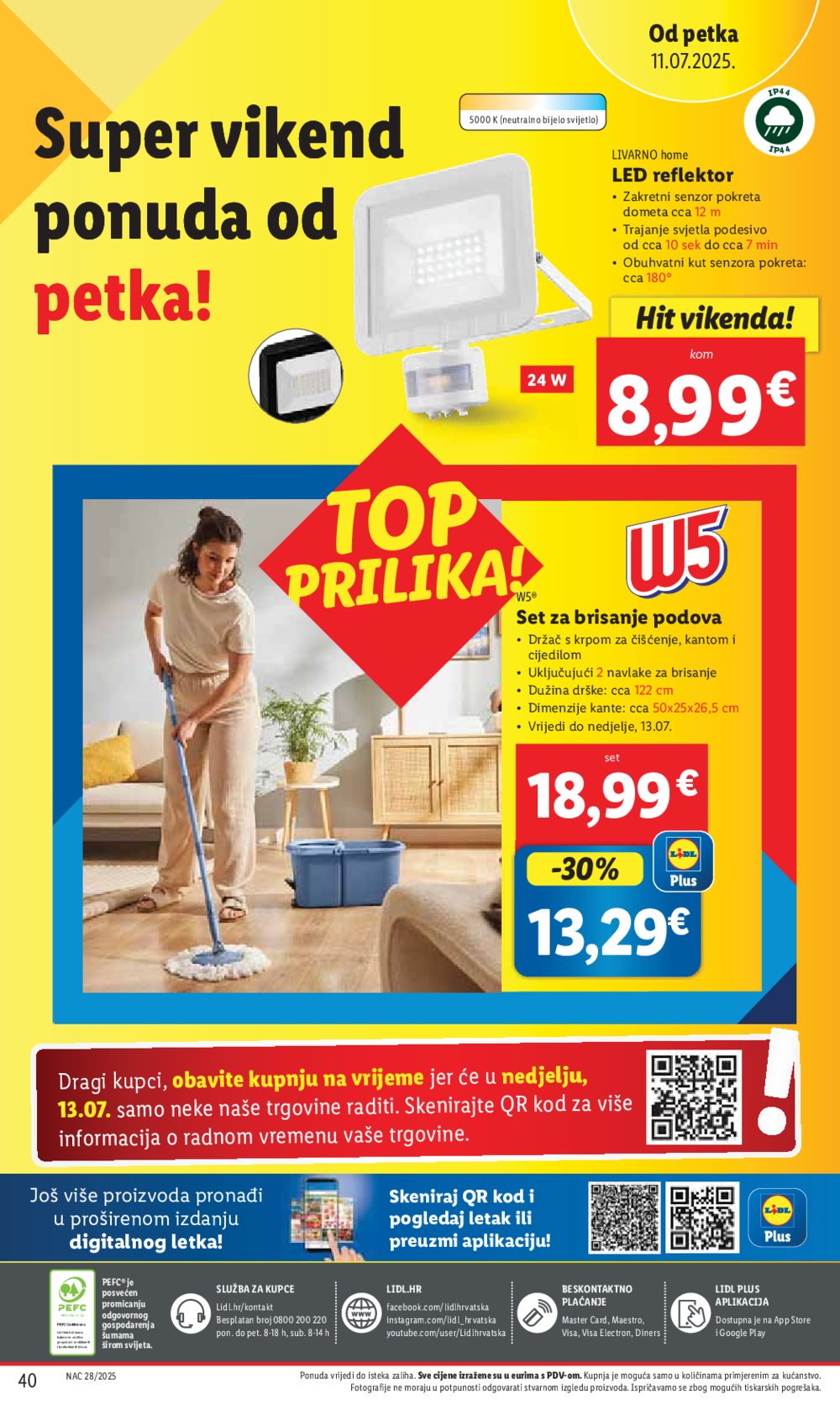 Lidl katalog Super ponuda od četvrtka 10.07.-13.07.2025.