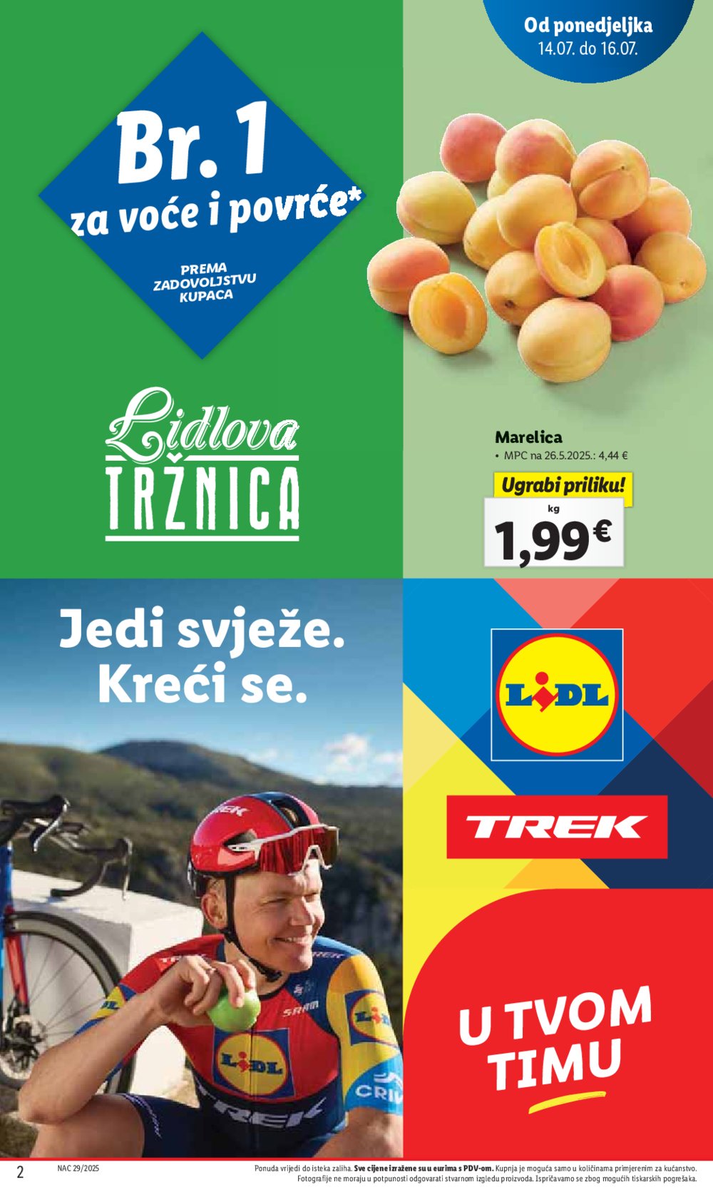 Lidl katalog Super ponuda od ponedjeljka 14.07.-20.07.2025.