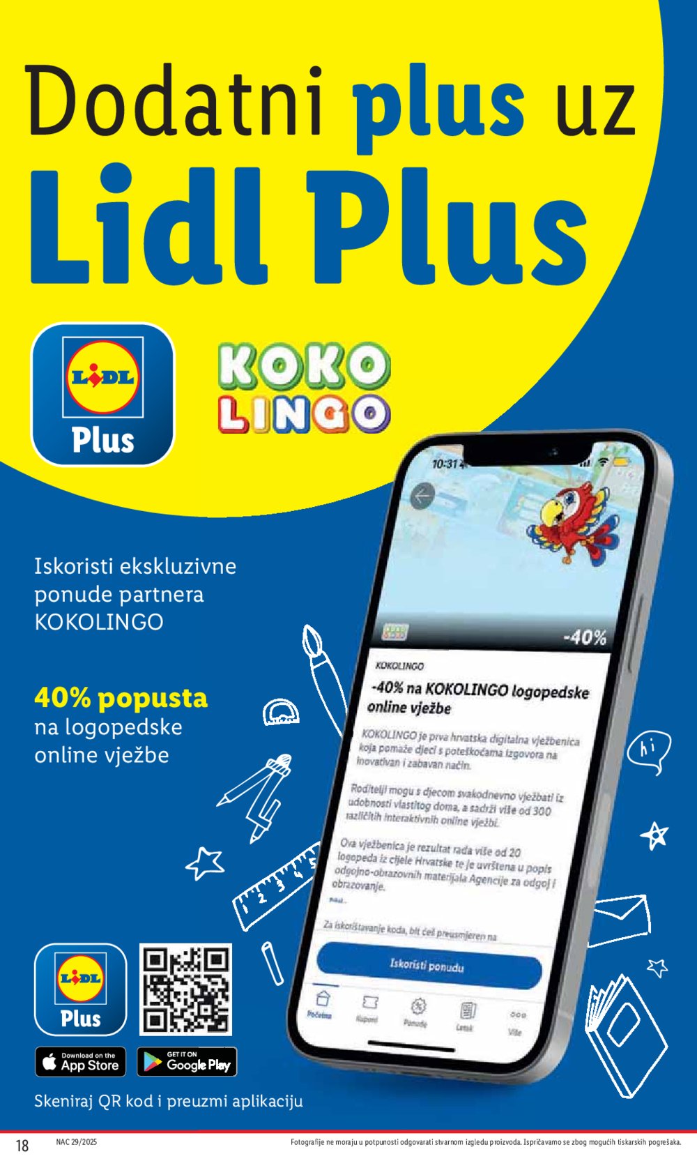 Lidl katalog Super ponuda od ponedjeljka 14.07.-20.07.2025.