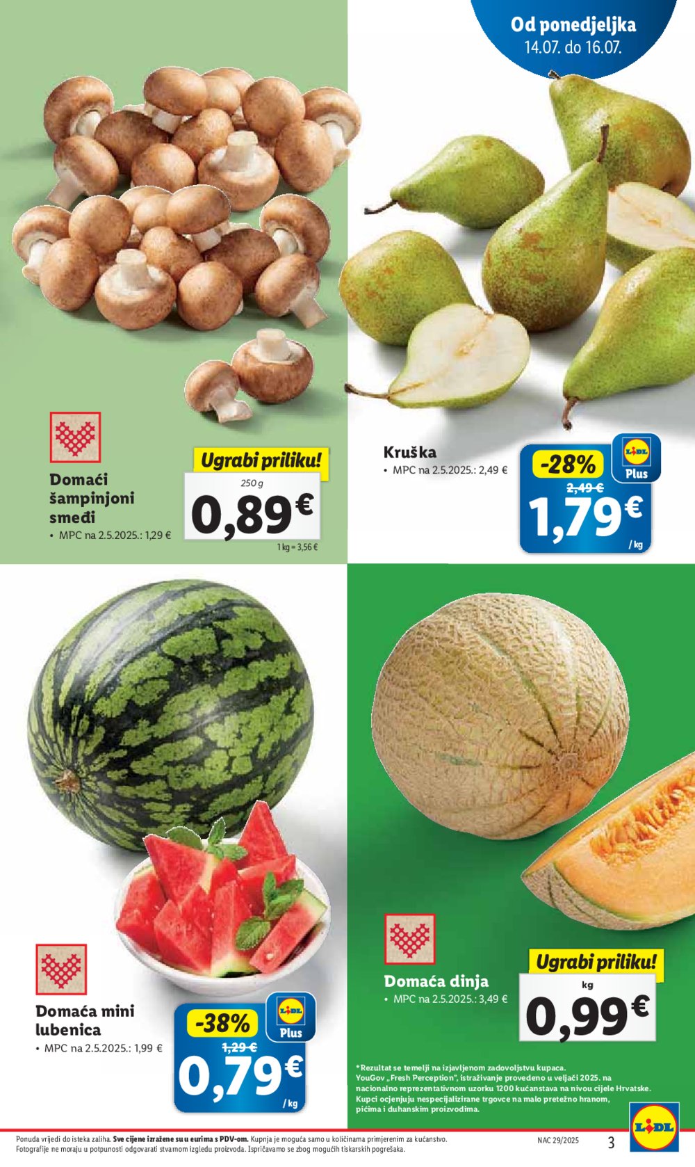 Lidl katalog Super ponuda od ponedjeljka 14.07.-20.07.2025.
