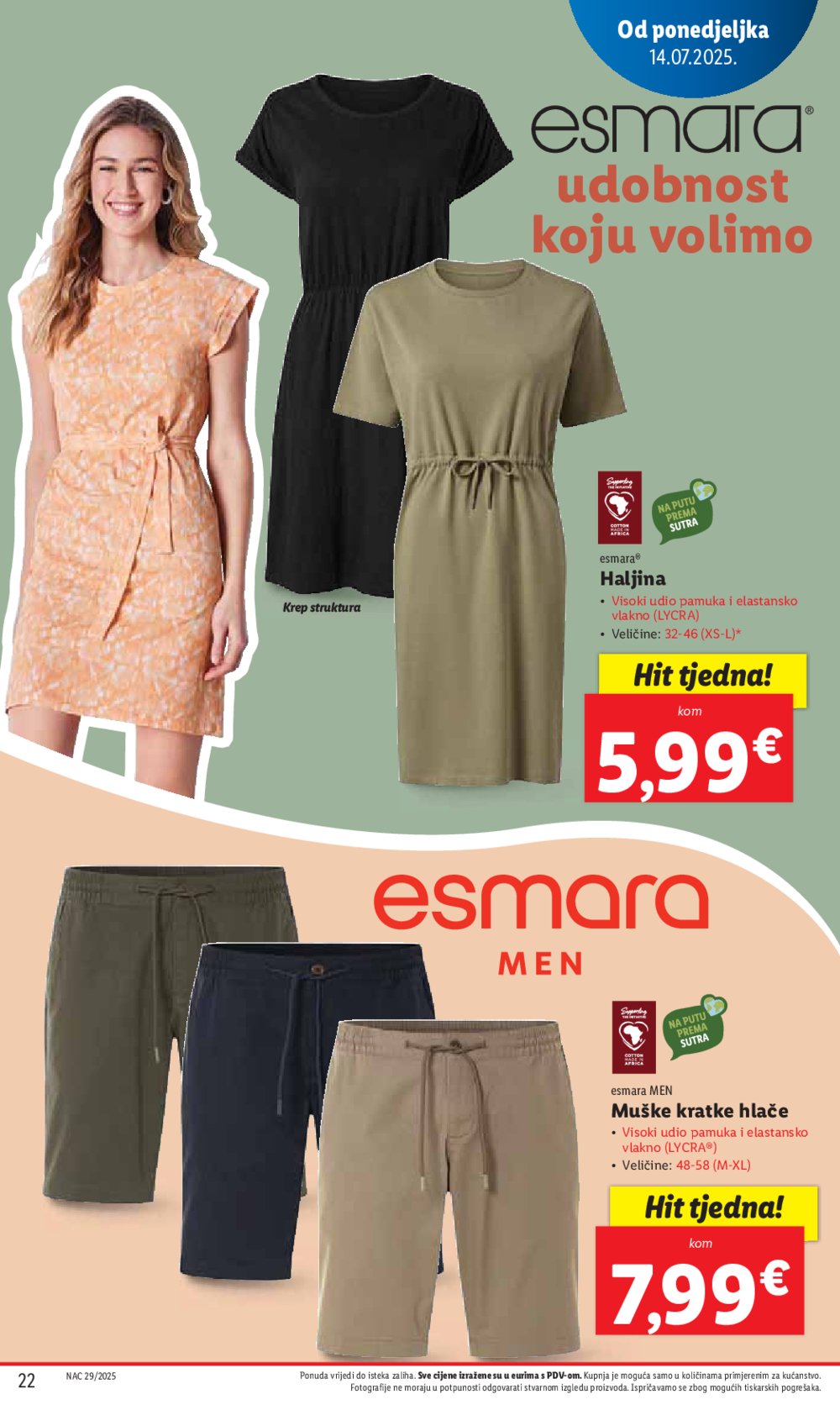 Lidl katalog Super ponuda od ponedjeljka 14.07.-20.07.2025.