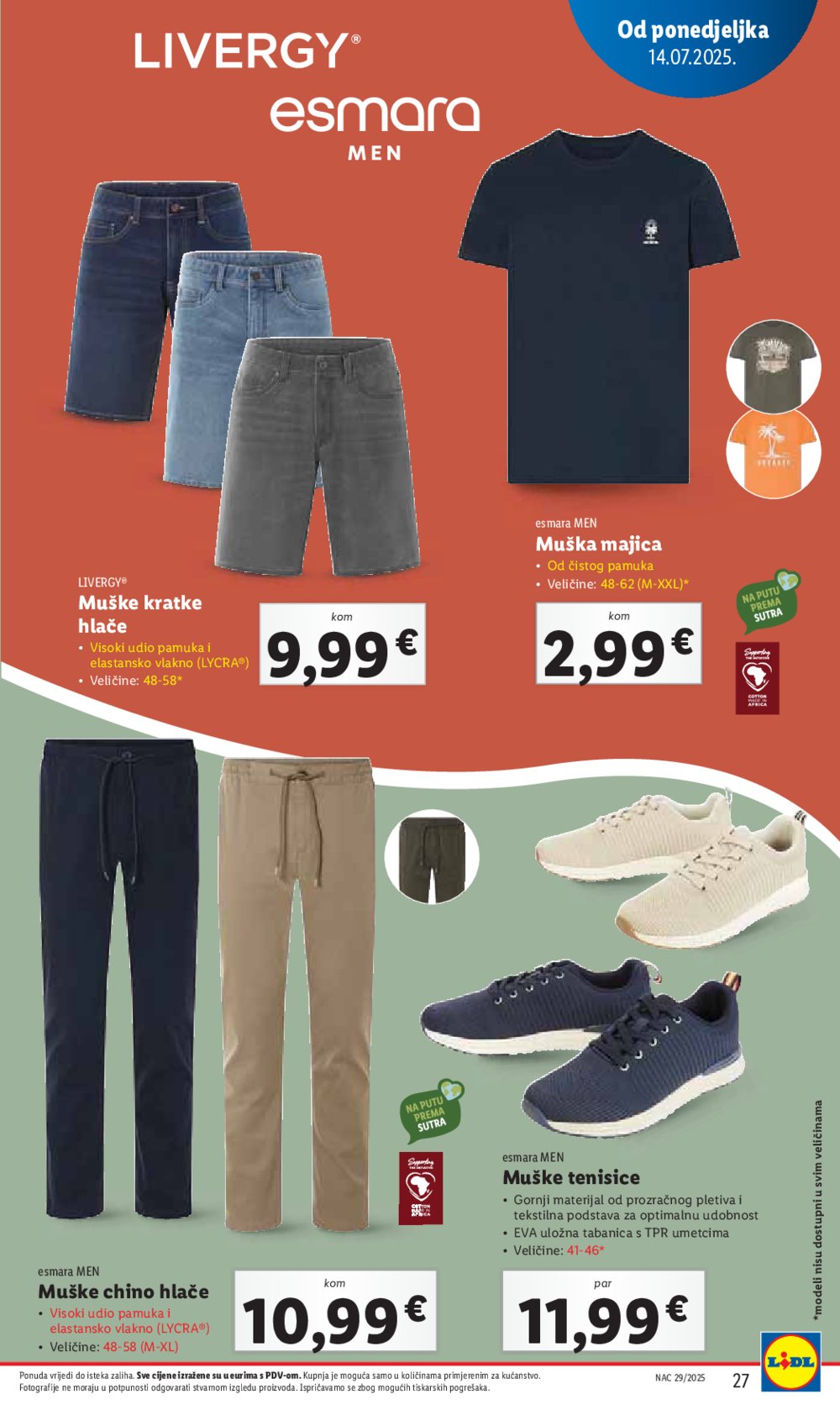 Lidl katalog Super ponuda od ponedjeljka 14.07.-20.07.2025.