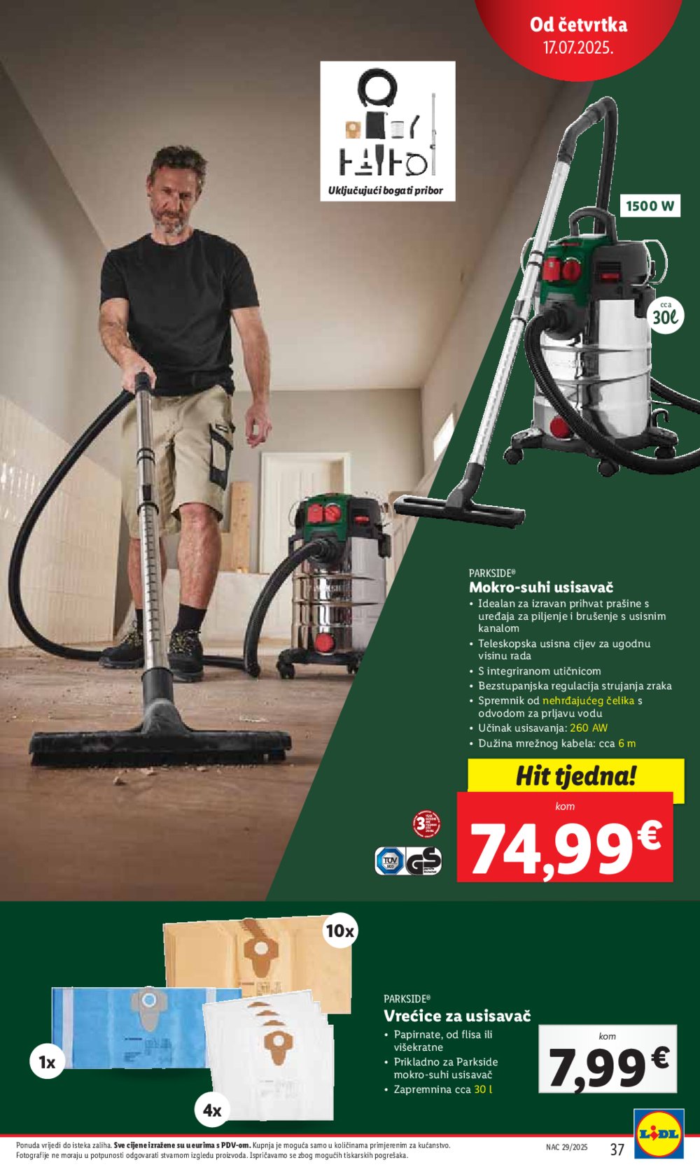 Lidl katalog Super ponuda od ponedjeljka 14.07.-20.07.2025.