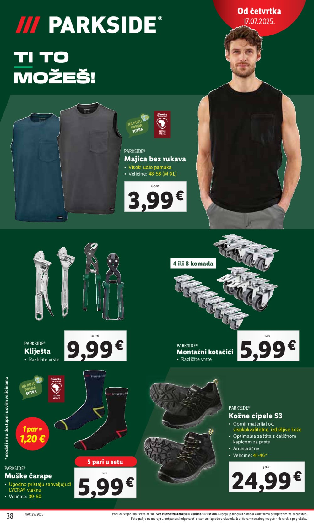 Lidl katalog Super ponuda od ponedjeljka 14.07.-20.07.2025.