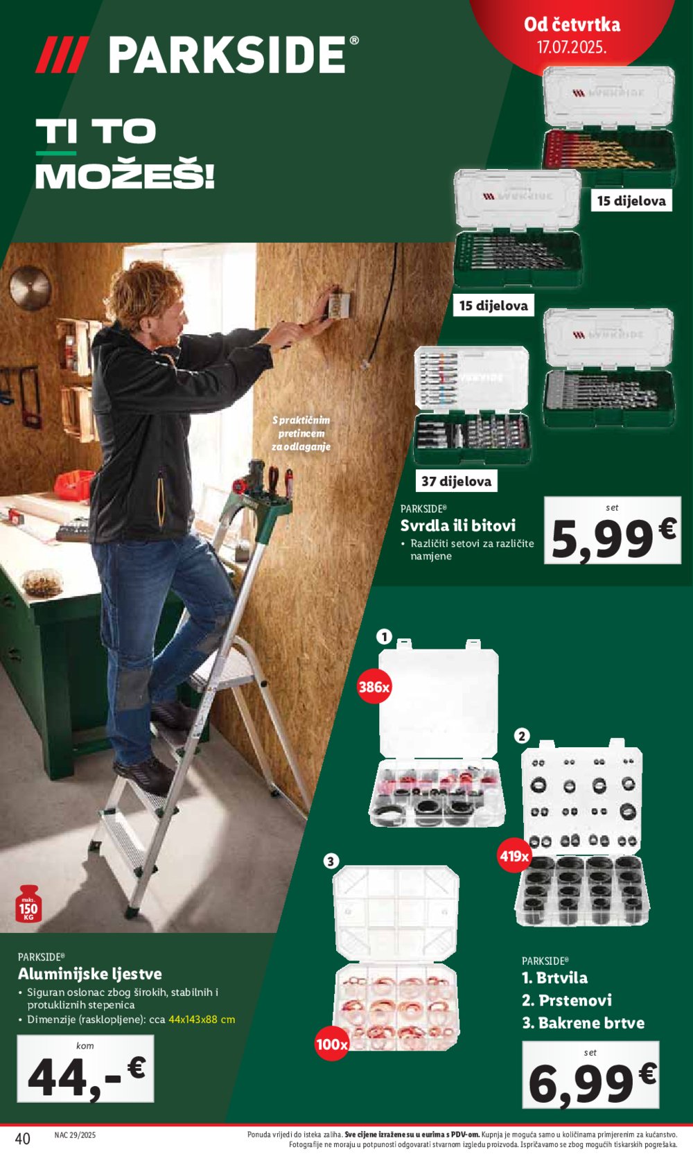 Lidl katalog Super ponuda od ponedjeljka 14.07.-20.07.2025.