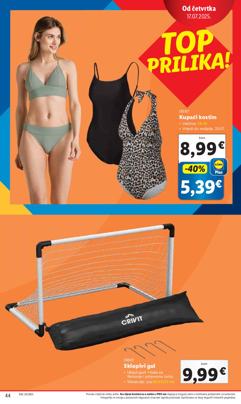Lidl katalog Super ponuda od ponedjeljka 14.07.-20.07.2025.