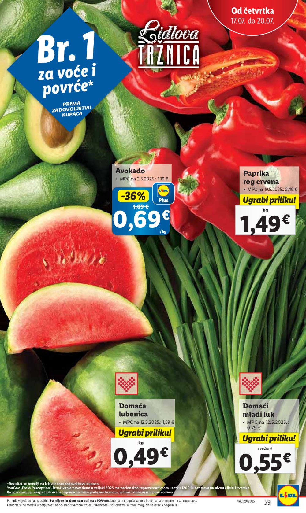 Lidl katalog Super ponuda od ponedjeljka 14.07.-20.07.2025.