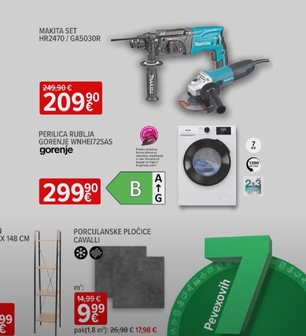 Pevex katalog Pevexovih 7 07.07.-13.07.2025.