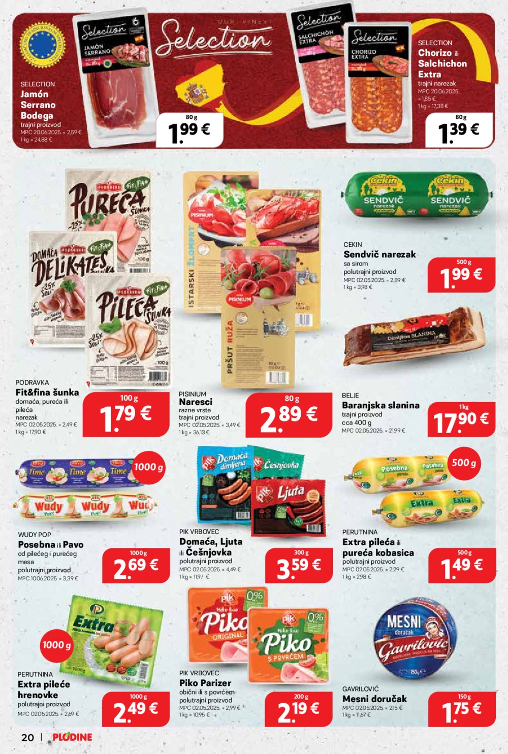 Plodine katalog Akcija 09.07.-15.07.2025.