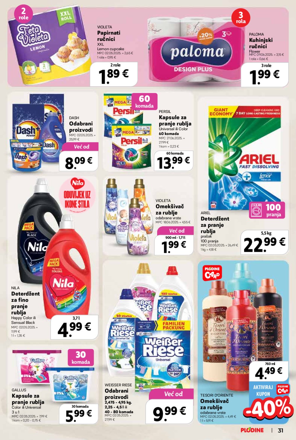 Plodine katalog Akcija 09.07.-15.07.2025.