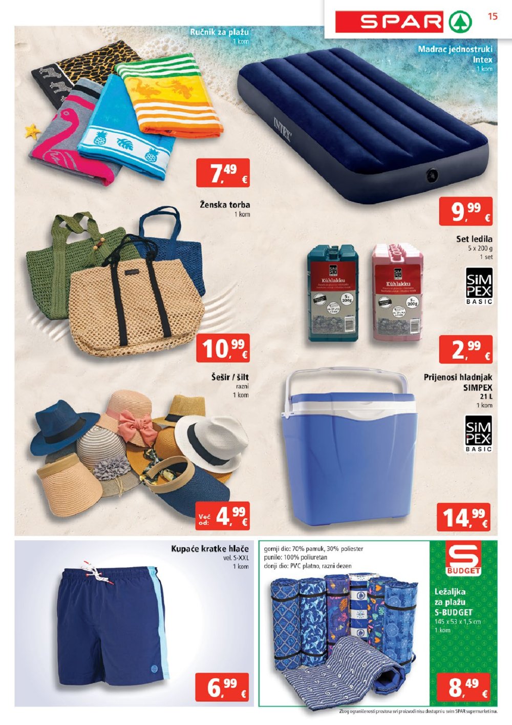 SPAR katalog Akcija 16.07. - 22.07.2025.