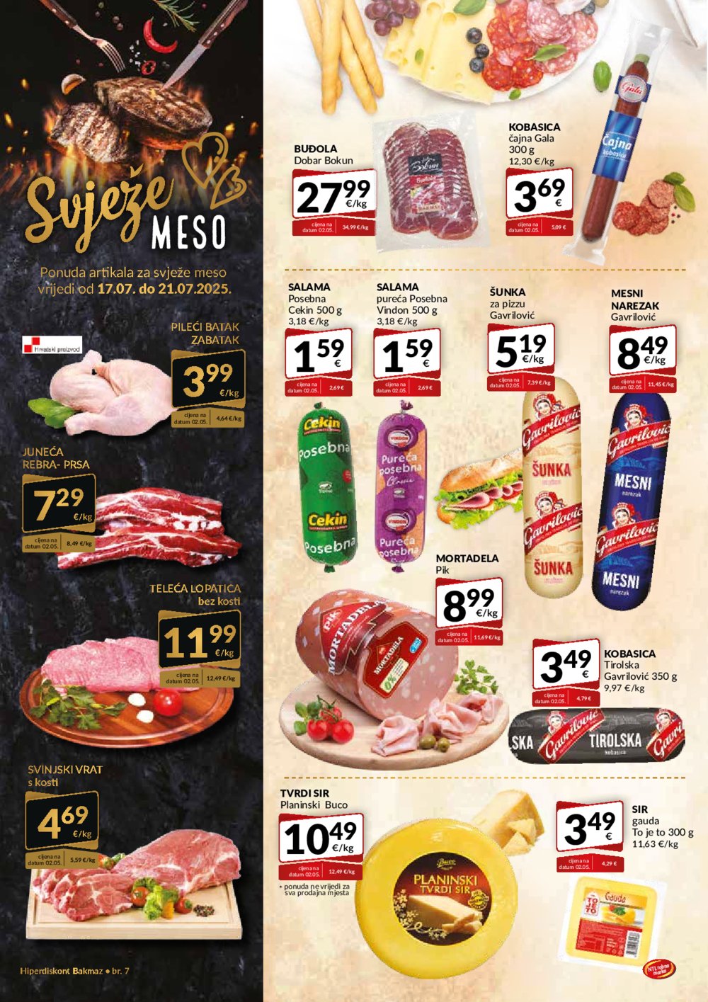 Bakmaz katalog Akcija 17.07.-23.07.2025.