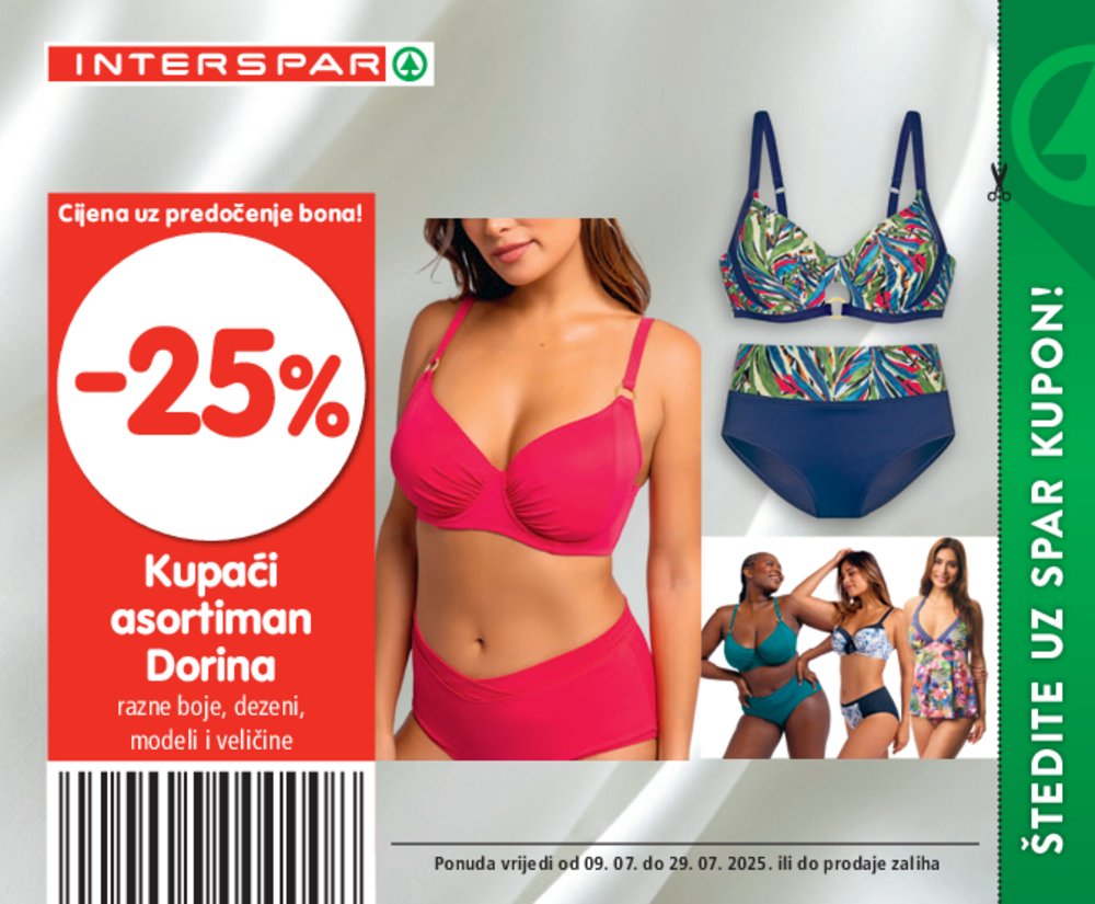 INTERSPAR katalog Akcija 09.07.-29.07.2025.