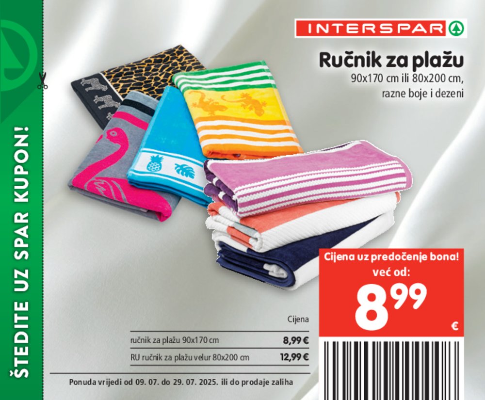 INTERSPAR katalog Akcija 09.07.-29.07.2025.